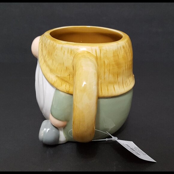 NEW Hobby Lobby Yellow Figural Autumn Gnome Mug 17 Oz Ceramic - Picture 2 of 5